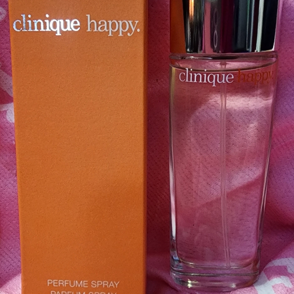 Clinique Happy Fragrance with Orange Box